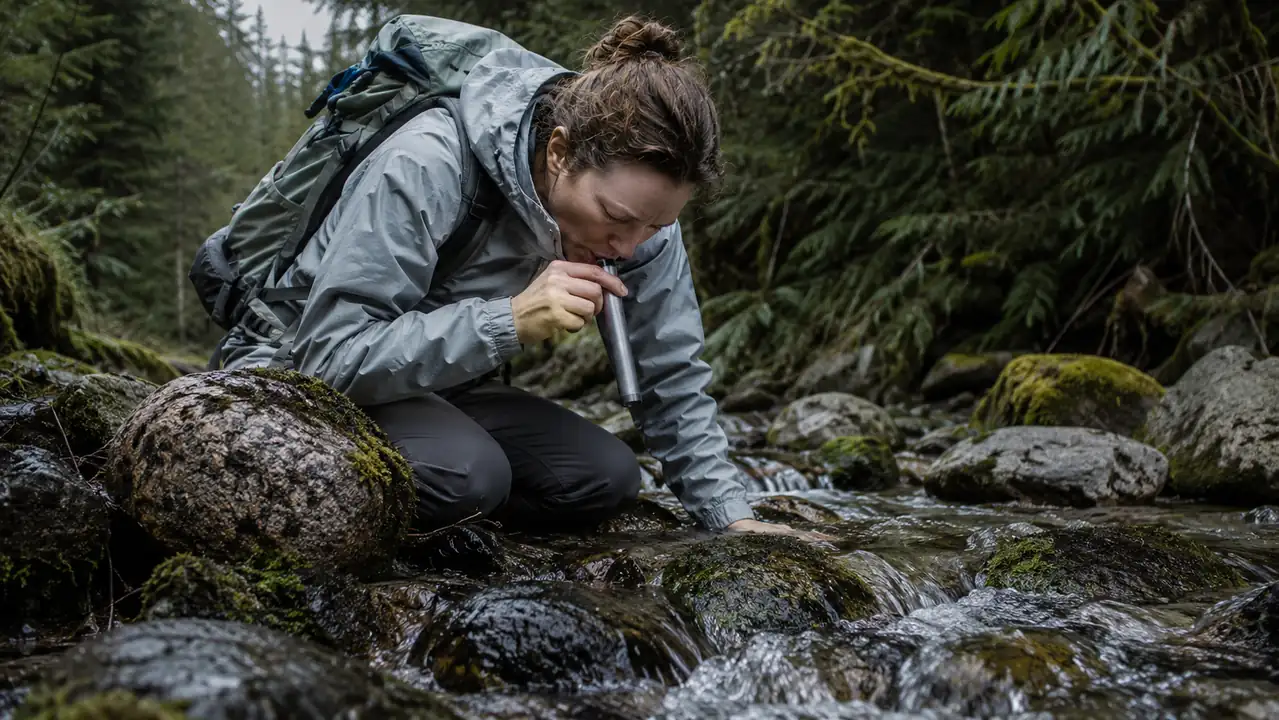 How to Filter Water With a Straw on the Trail